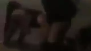 التمسيد حارس أمن امرأة مشاكسة