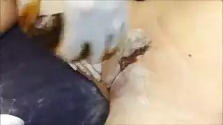 تسجيل إباحي قاسي محرم لممارس اللواط مع الحيوانات