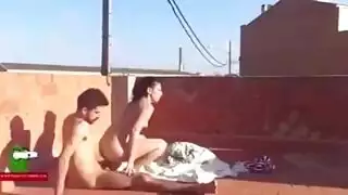 نيك فوق السطح مصري صدغيرين