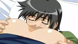 رسوم متحركة محرمة: أم مثيرة وقحة تمارس الجنس الجماعي