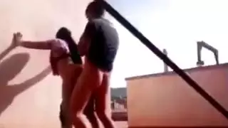 فتاة مغربية محجبة تمارس الجنس بقوة مع عشيقها