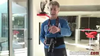 إباحية صريحة متطرفة: قطار من الديوك لثقب راغب