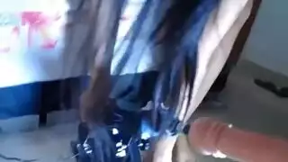 ثلاثية سحاقية: جنس صريح ولعق فرج متوحش